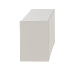 Aplique de pared Straight XS, ancho 26 cm, blanco