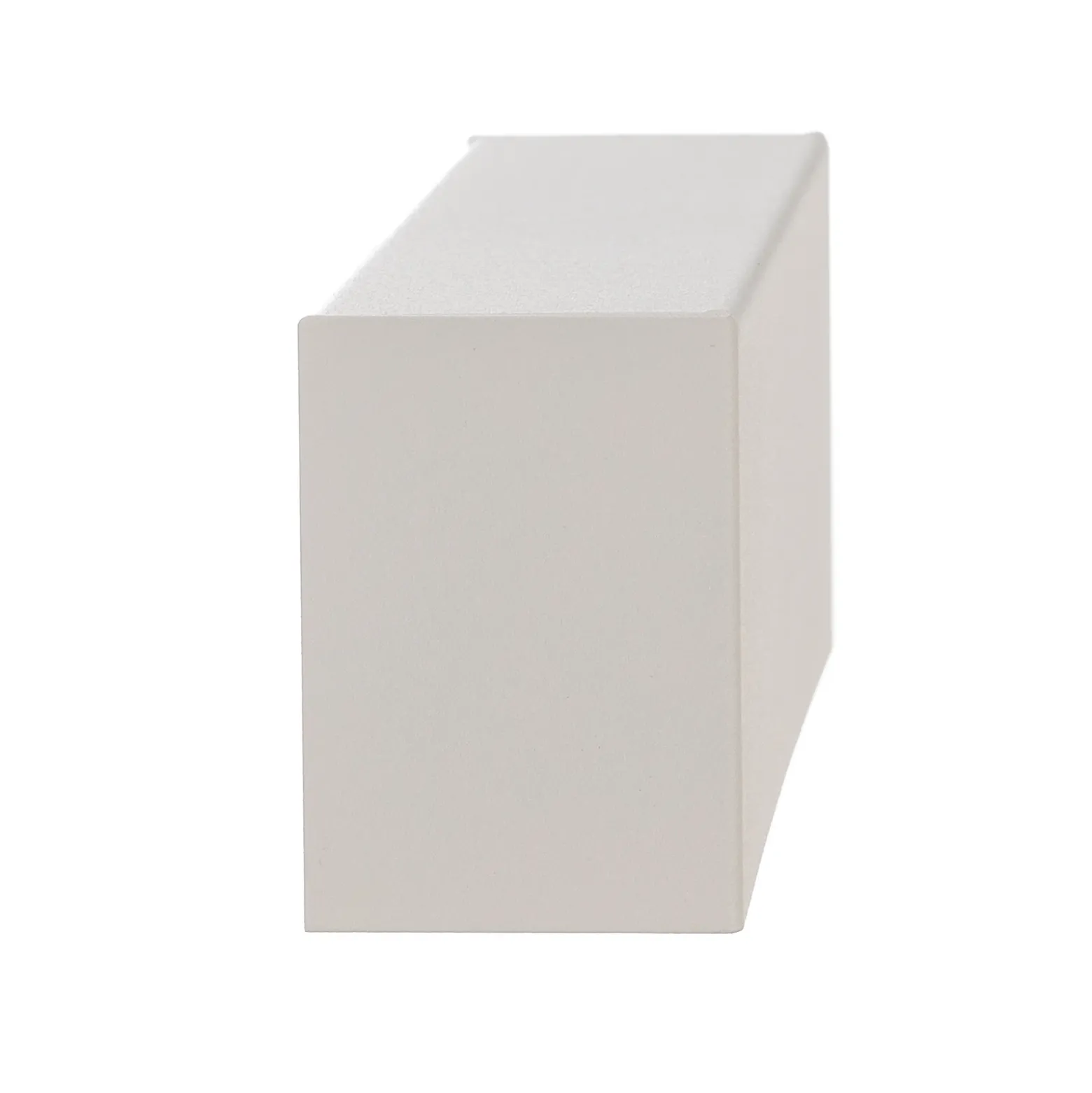 Aplique de pared Straight XS, ancho 26 cm, blanco