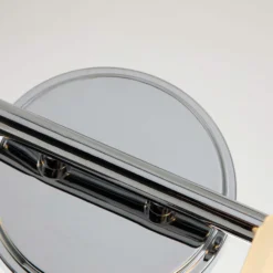 Aplique de pared Swell, color cromo, 2 luces, cristal, IP44, G9