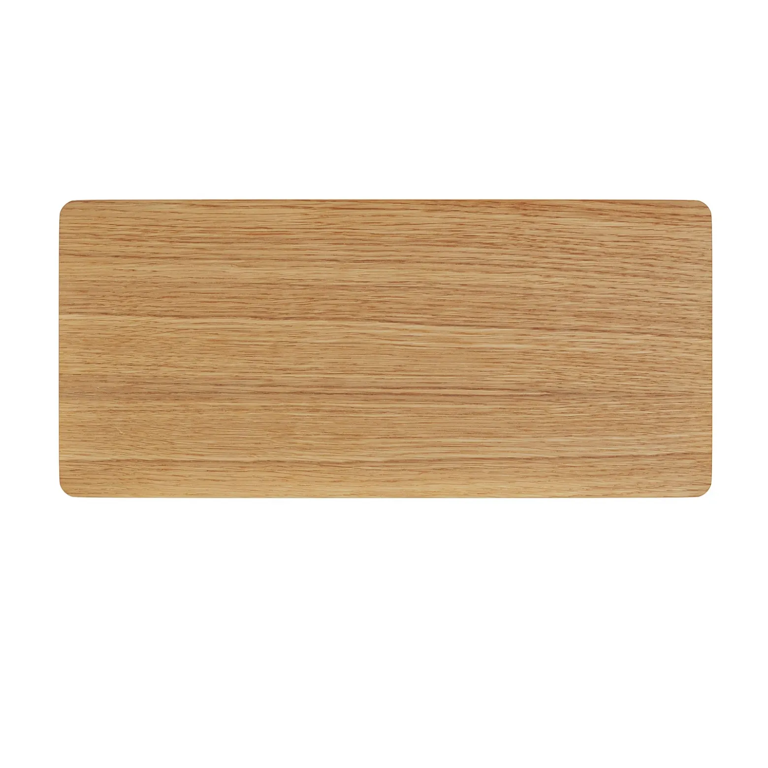 Aplique de pared Tavola, madera de roble, 35 x 16 cm