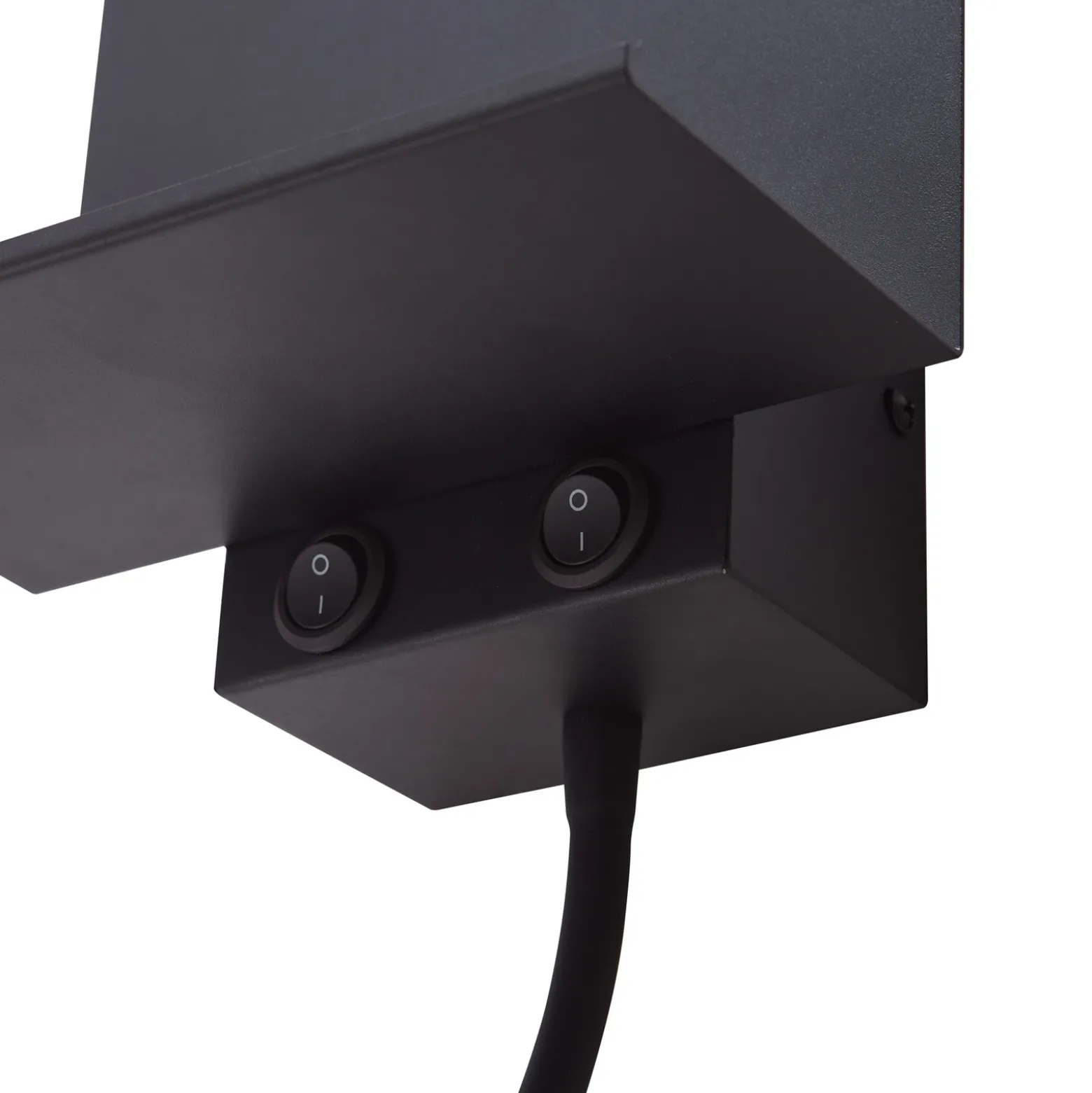 Aplique de pared Thorid de Lindby, negro, USB, lámpara de lectura LED, G9
