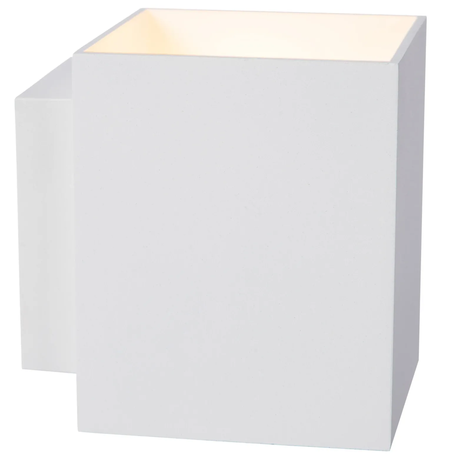 Aplique de pared Xera, blanco, 10 cm, up/downlight, aluminio