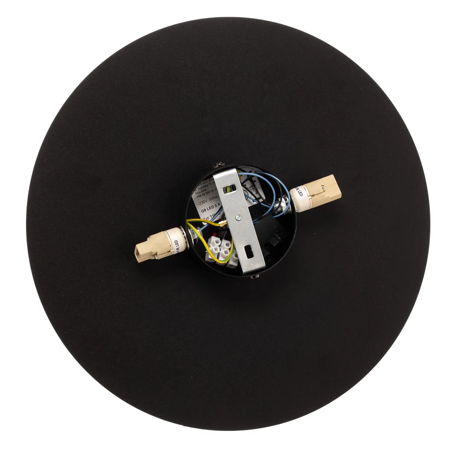 Aplique Form 2, luz indirecta, Ø 30 cm