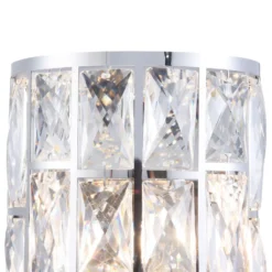 Aplique Gelid con placas de vidrio cristal