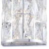 Aplique Gelid con placas de vidrio cristal