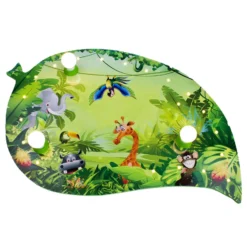Aplique infantil Jungla con efectos luz LED