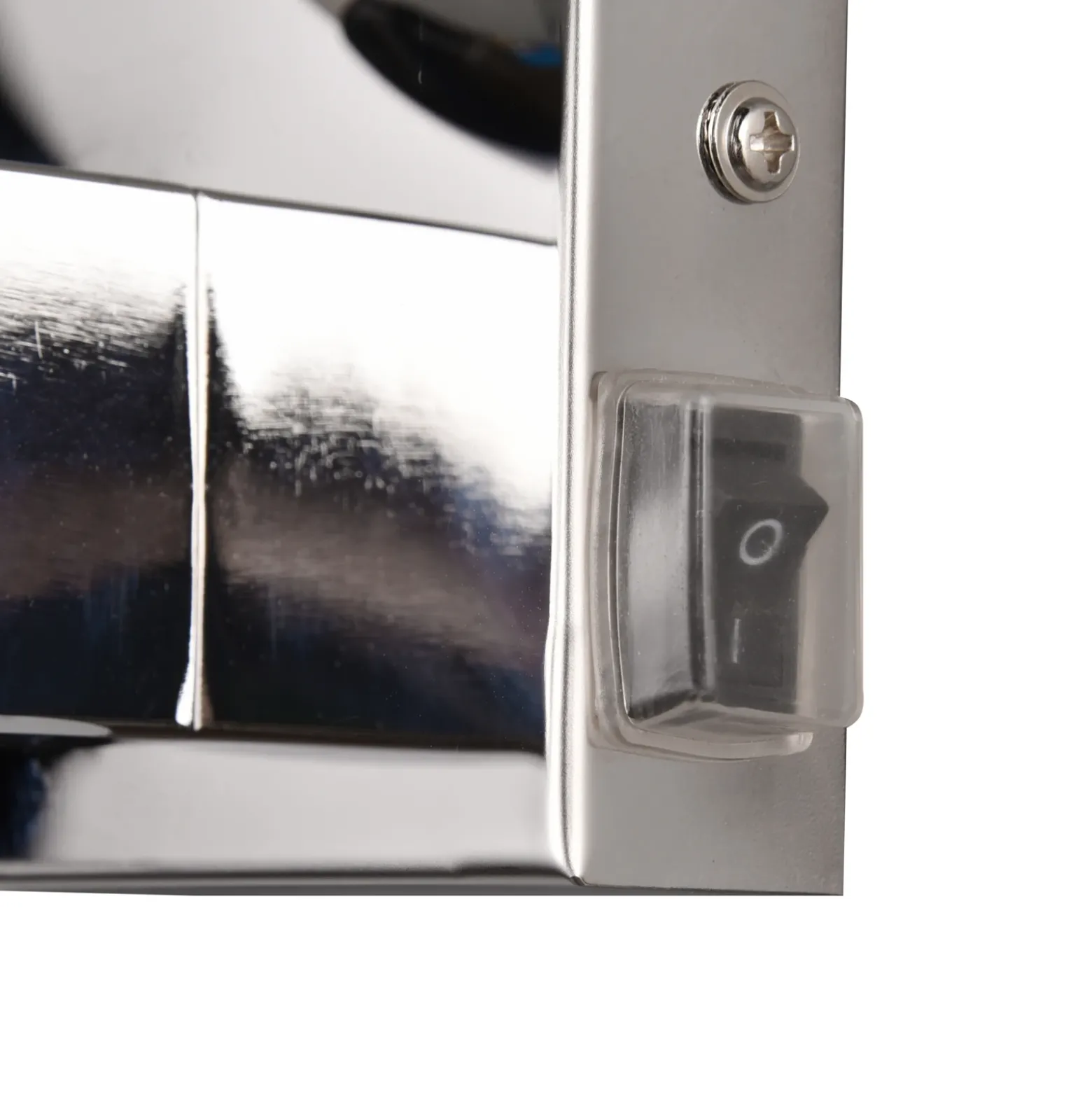 Aplique Kula baño pantalla vidrio IP44 cromo