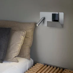 Aplique LED compacto Suau con cargador USB