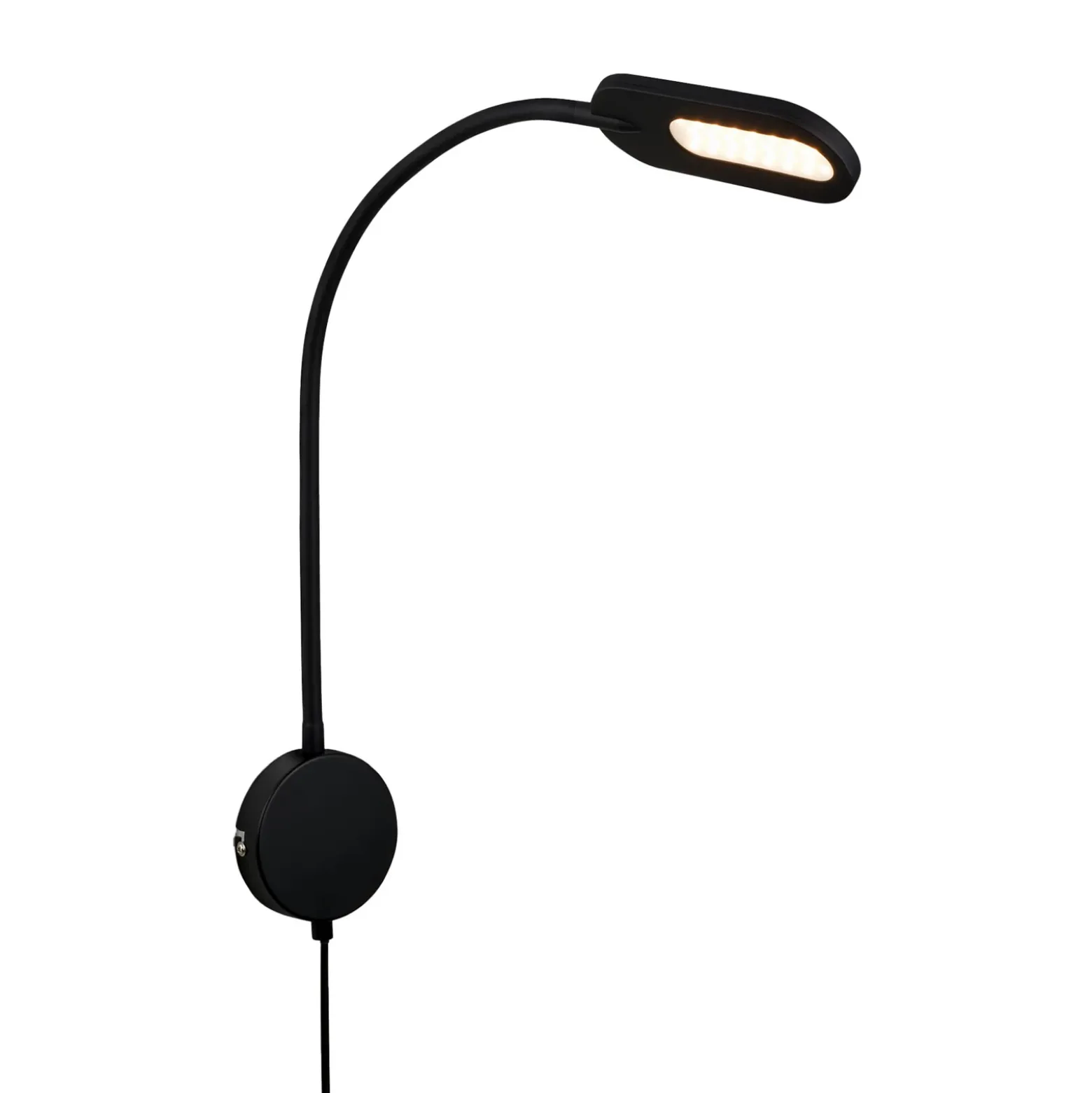 Aplique LED 2177015 con atenuador, negro