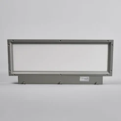 Aplique LED de oficina Rick, gris blanco universal