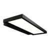 Aplique LED de oficina Rick negro blanco universal