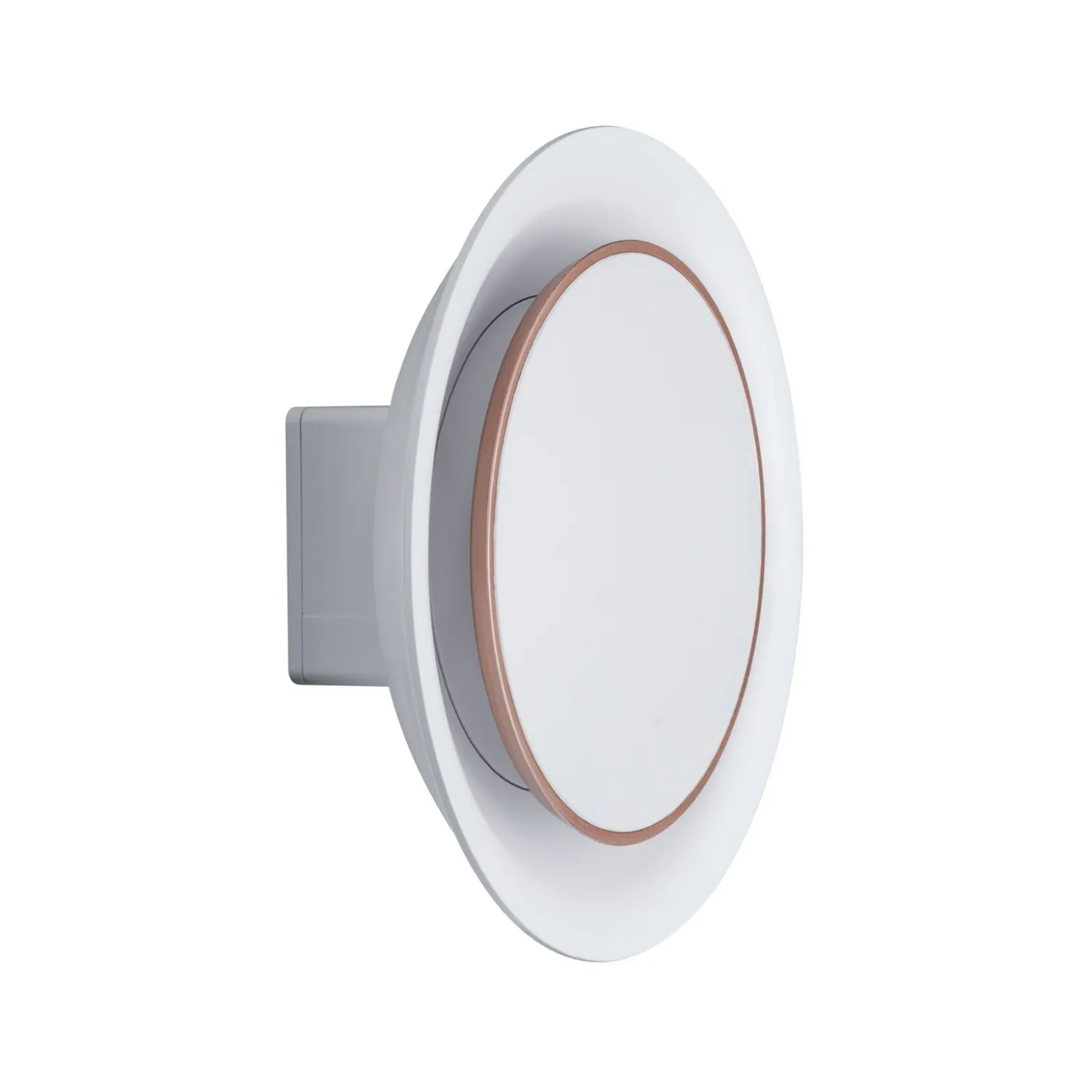 Aplique LED empotrable Paulmann Neordic Decorativ, blanco, redondo