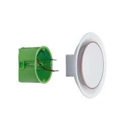 Aplique LED empotrable Paulmann Neordic Decorativ, blanco, redondo
