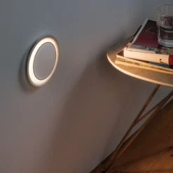 Aplique LED empotrable Paulmann Neordic Decorativ, blanco, redondo