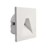Aplique LED empotrable SET Alwaid, blanco 8 x 8 cm Ángulo 2.700 K