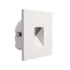 Aplique LED empotrable SET Alwaid, blanco 8 x 8 cm, nivel 2.700 K