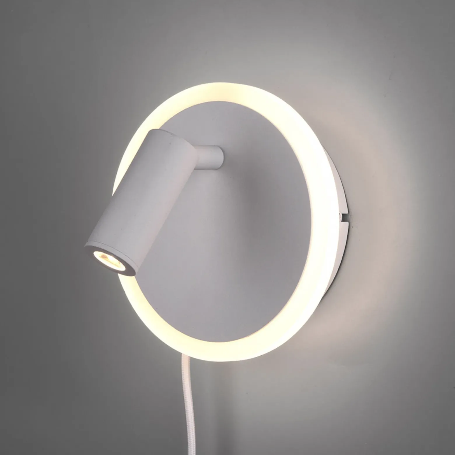 Aplique LED Jordan, 2 luces, blanco