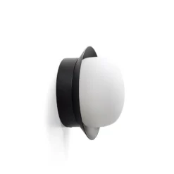 Aplique LED May IP44, negro