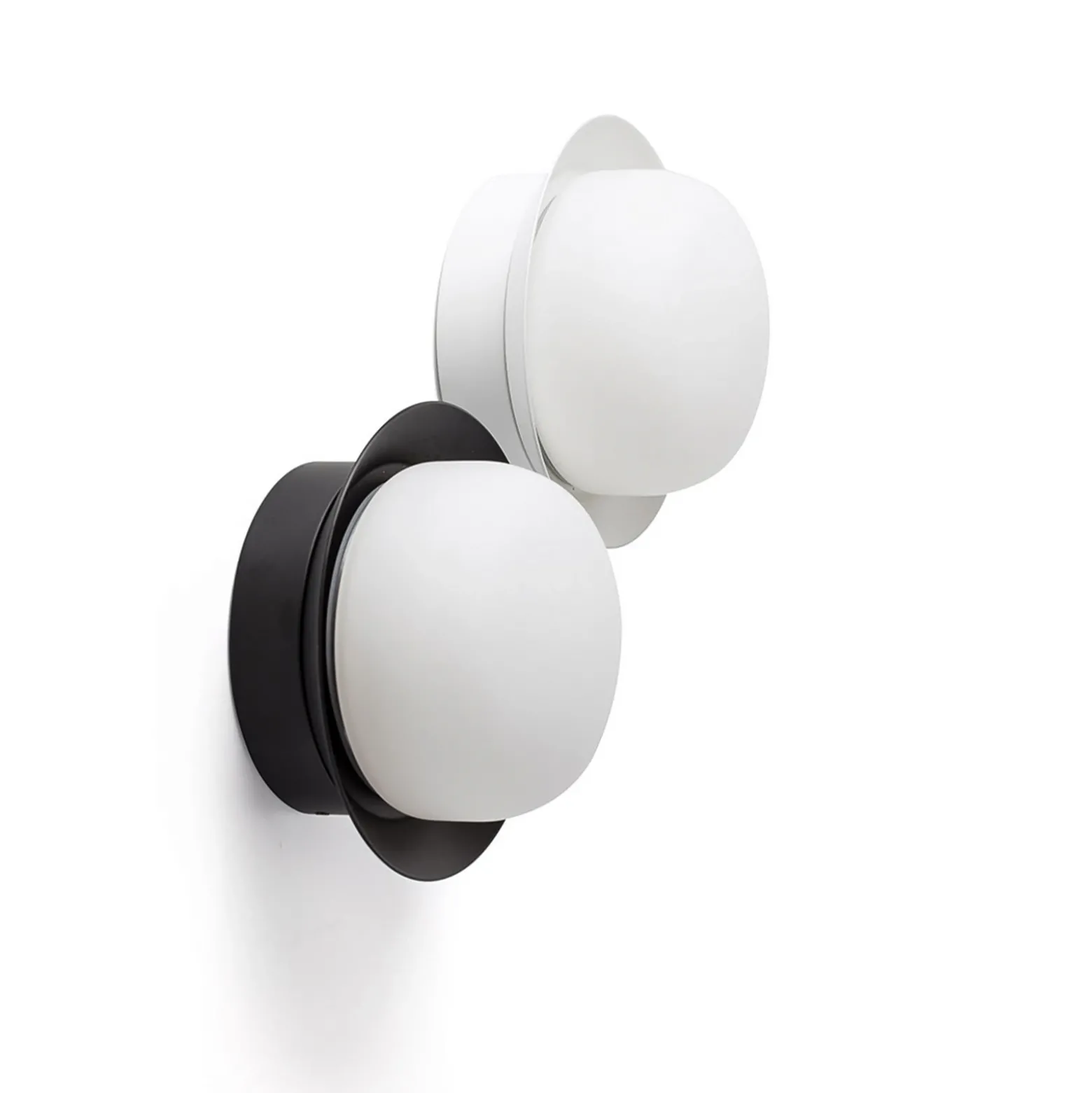 Aplique LED May IP44, negro