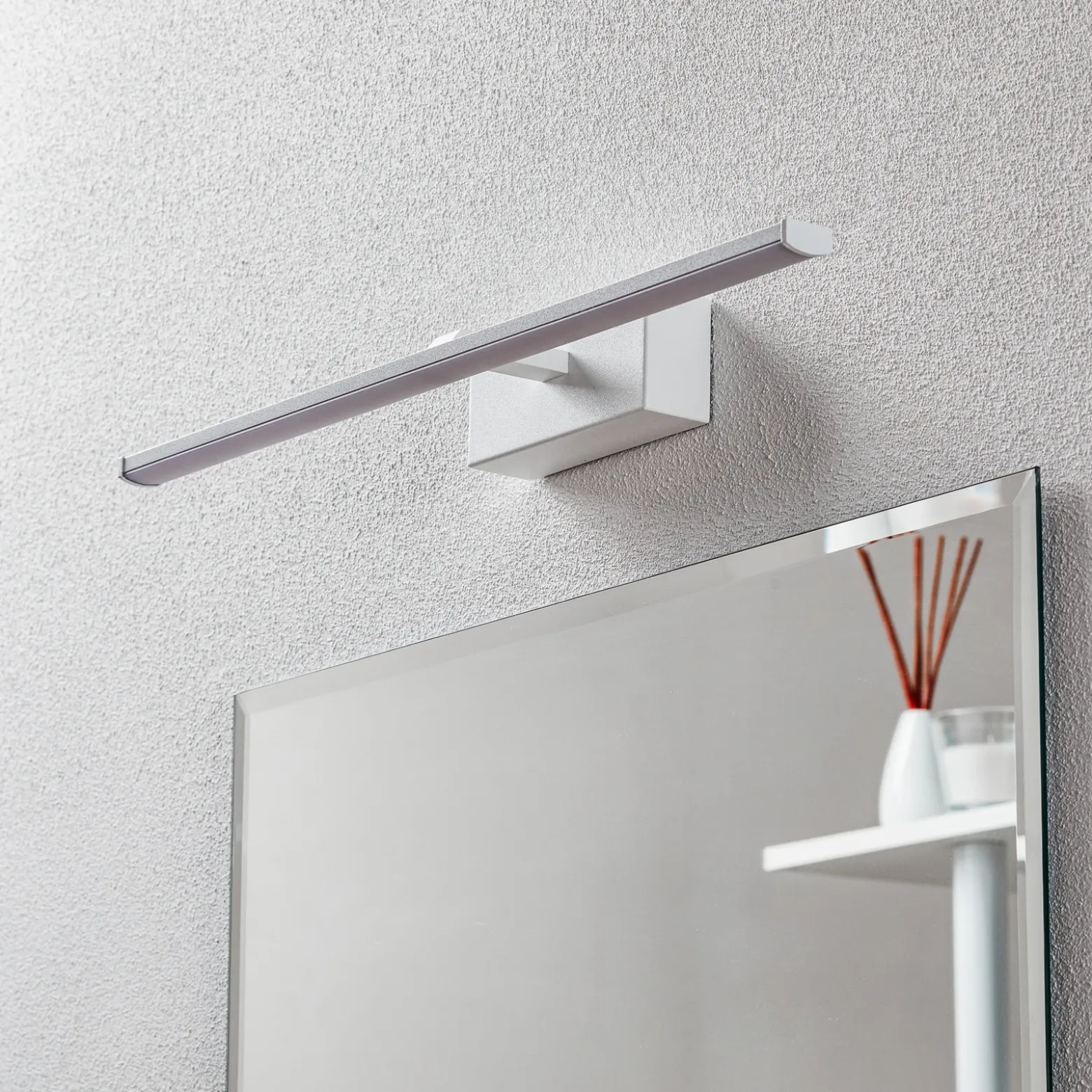 Aplique LED Nala, blanco, anchura 50 cm