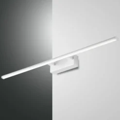 Aplique LED Nala, blanco, anchura 75 cm