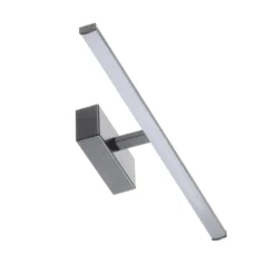 Aplique LED Nala, negro, anchura 50 cm