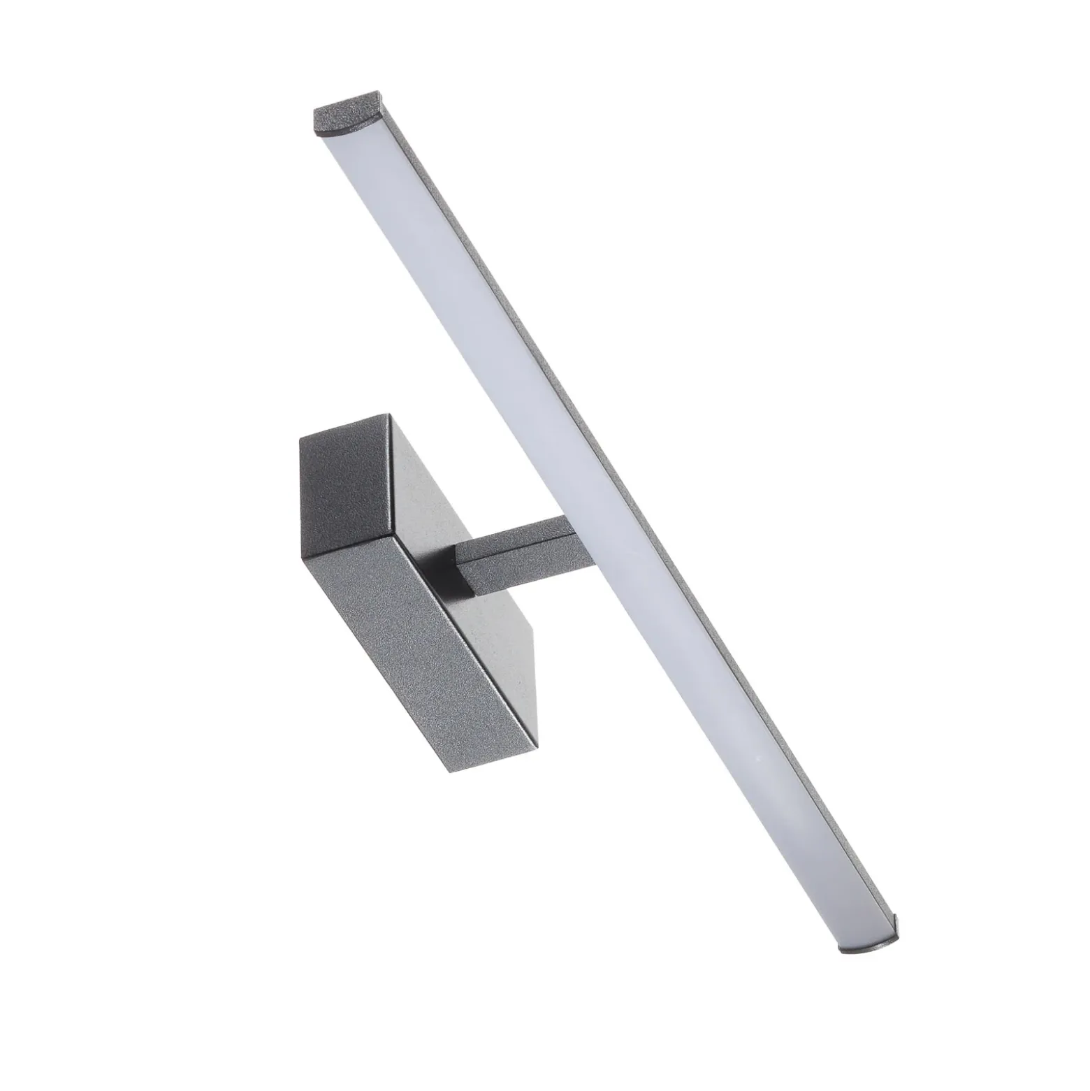 Aplique LED Nala, negro, anchura 50 cm
