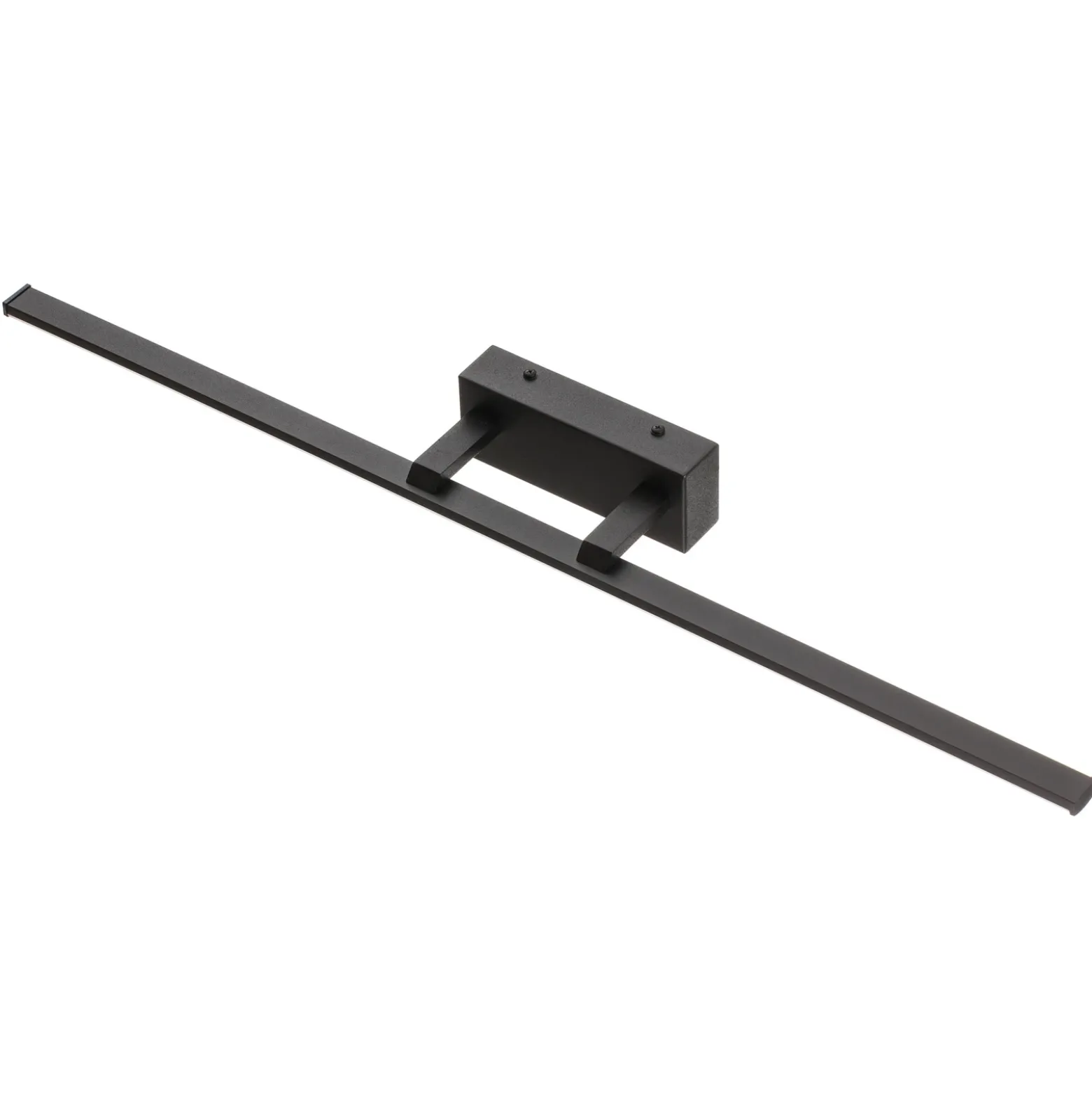 Aplique LED Nala, negro, anchura 75 cm