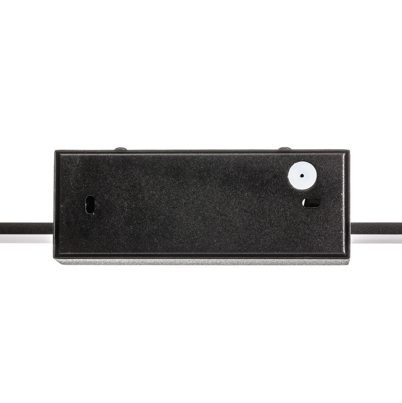 Aplique LED Nala, negro, anchura 75 cm