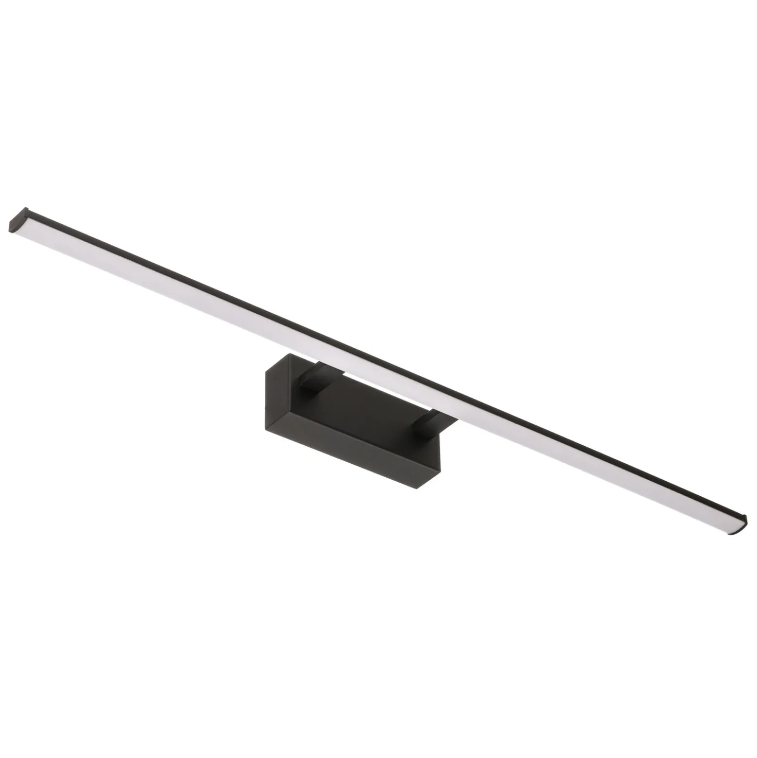 Aplique LED Nala, negro, anchura 75 cm