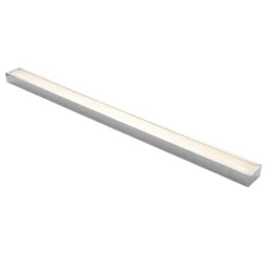 Aplique LED para baño Layan de Lindby, 120 cm, cromo, metal