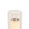 Aplique LED para baño SLV Lygant double, negro, aluminio