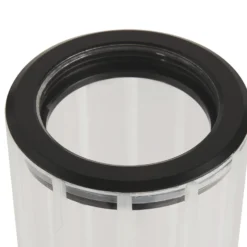 Aplique LED para baño SLV Lygant double, negro, aluminio