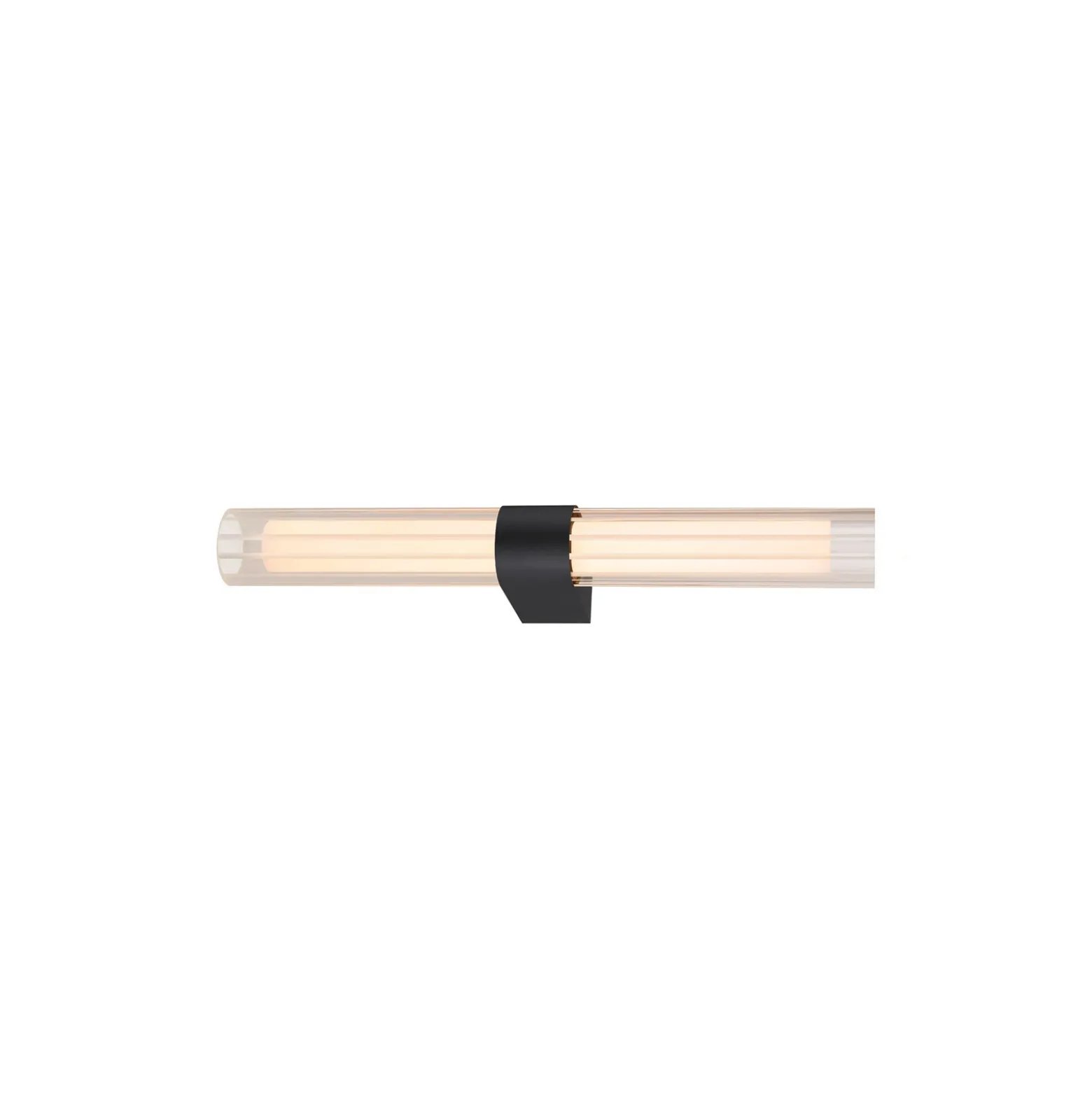 Aplique LED para baño SLV Lygant double, negro, aluminio