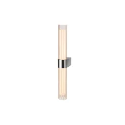 Aplique LED para baño SLV Lygant double, cromada, aluminio