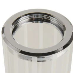 Aplique LED para baño SLV Lygant double, cromada, aluminio