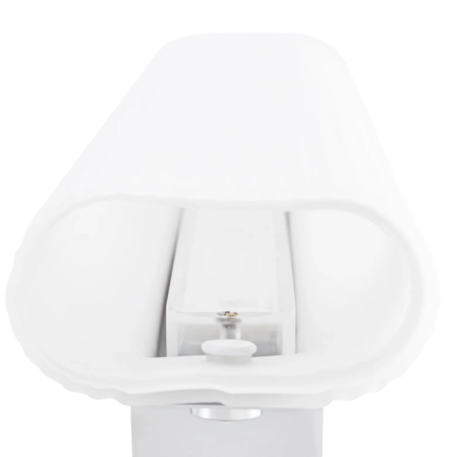 Aplique LED para baño Victoire de Lucande, 70 cm, blanco/cromo, CCT