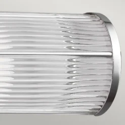 Aplique LED Paulson IP44 2 luces anchura 58,4cm