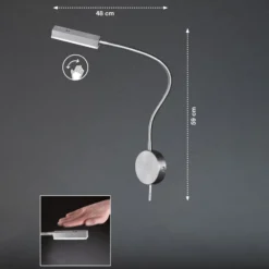 Aplique LED Raik fácilmente atenuable con enchufe
