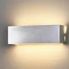 Aplique LED Ranik rectangular de aluminio