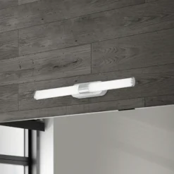 Aplique LED Runt IP44 directo 4.000K cromo mate