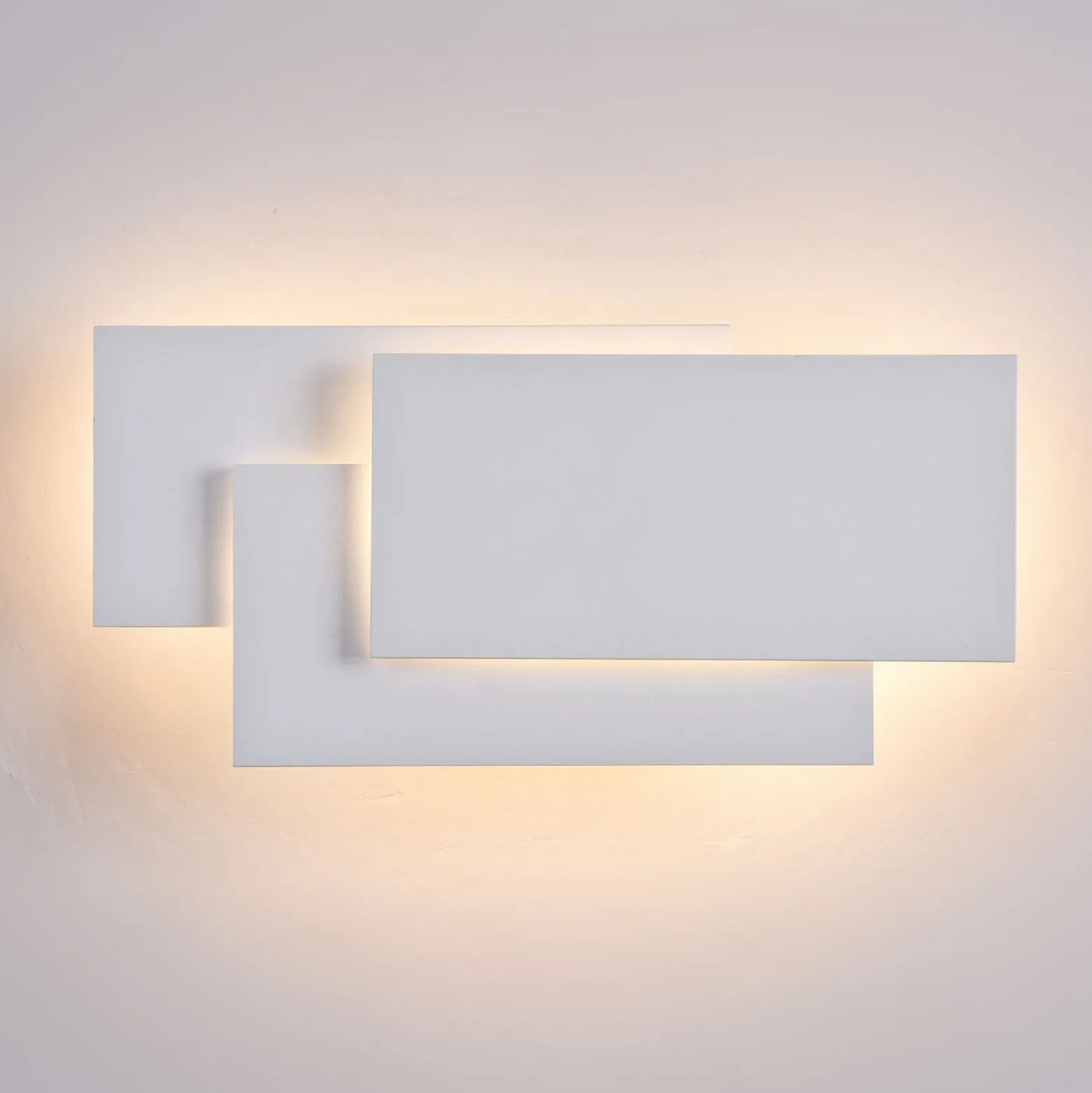 Aplique LED Trame, rectangular