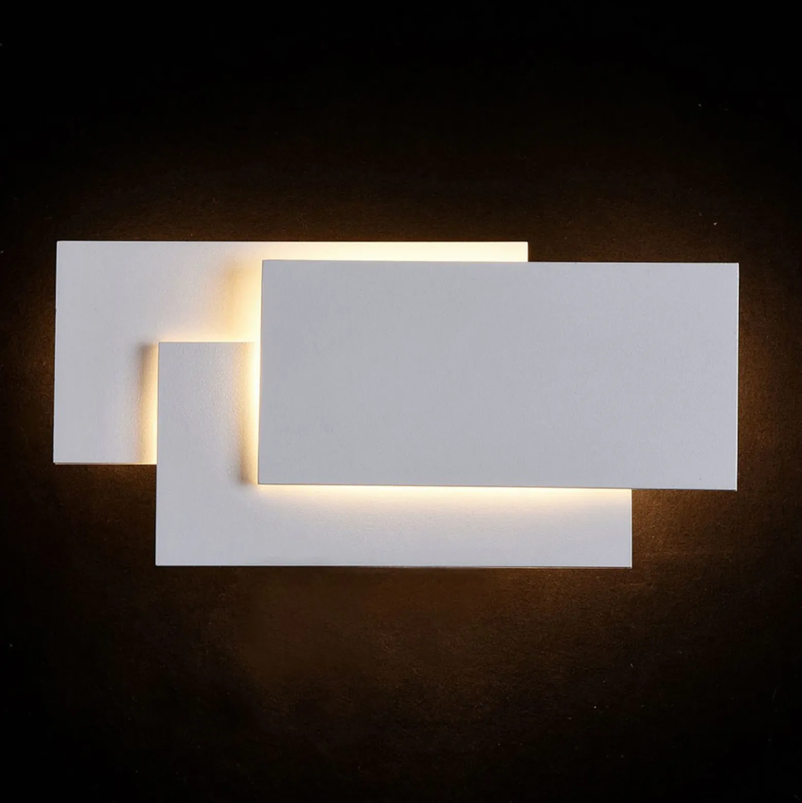 Aplique LED Trame, rectangular