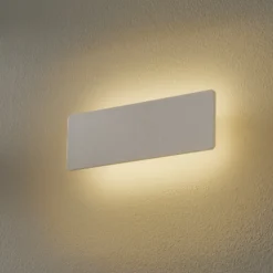 Aplique LED Zig Zag blanco, anchura 29 cm