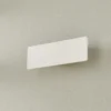 Aplique LED Zig Zag blanco, anchura 29 cm