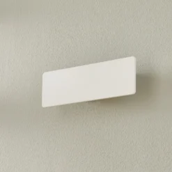 Aplique LED Zig Zag blanco, anchura 29 cm