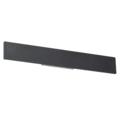 Aplique LED Zig Zag negro, anchura 53 cm