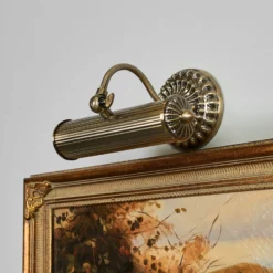 Aplique Lindby Joely, 25 cm, latón, metal, E14