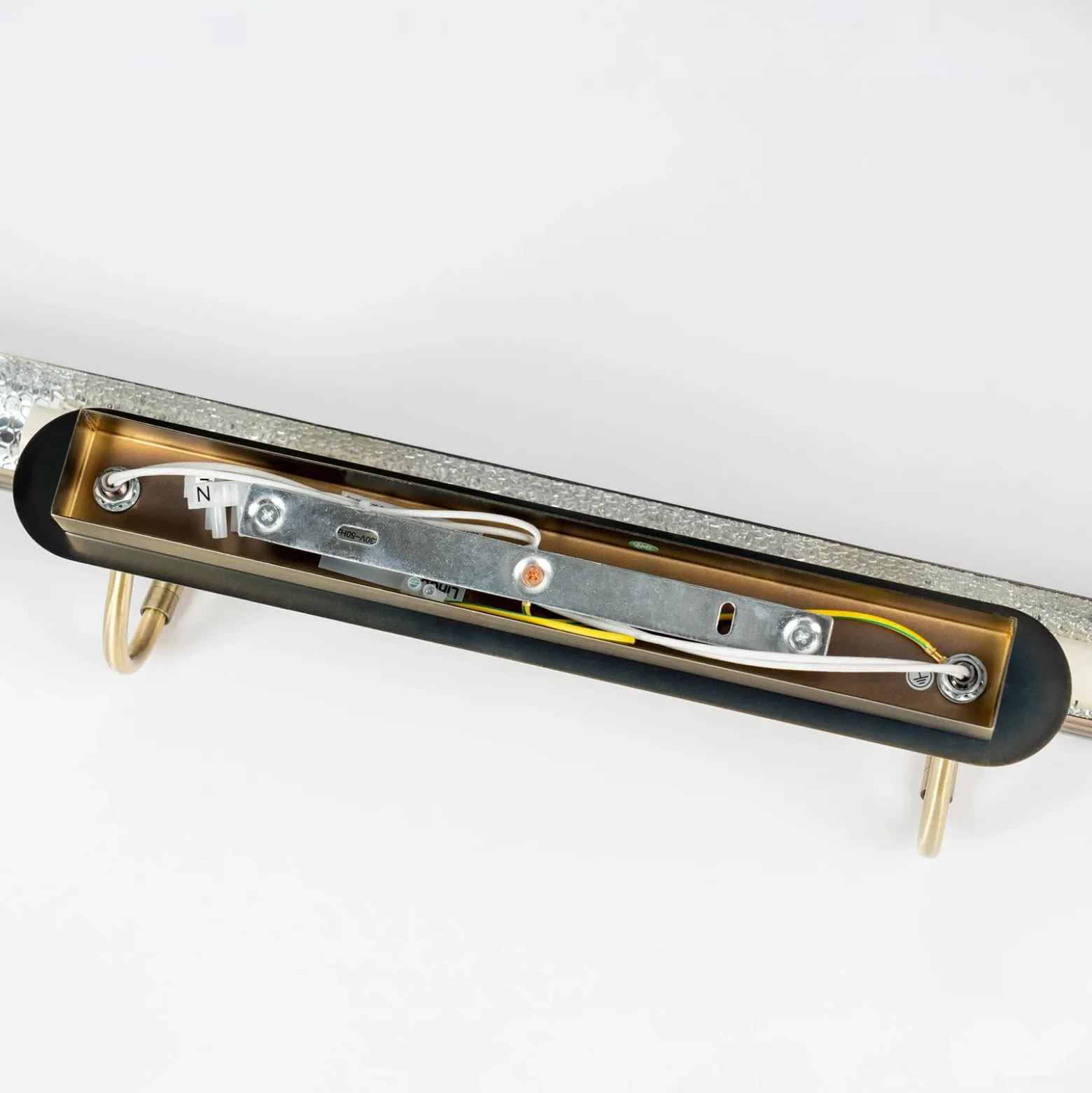 Aplique Lindby Joely, 73cm, latón, metal, E14