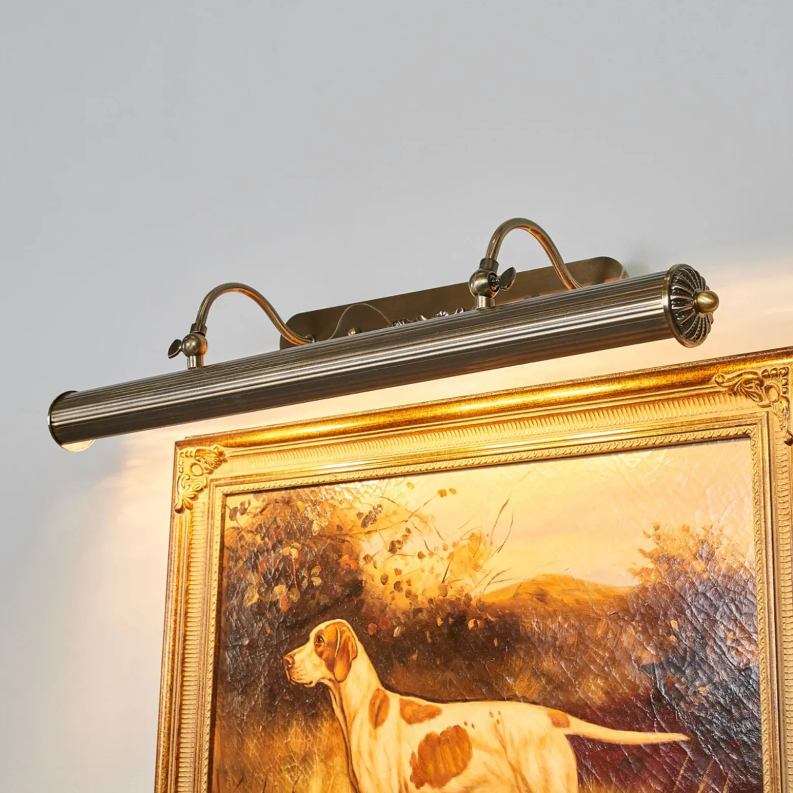 Aplique Lindby Joely, 73cm, latón, metal, E14